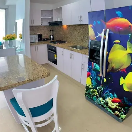 Apartamento Al-4 Frente Al Mar Con Balcon Aire Acondicionado Y Wifi Apartamento