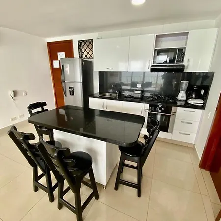 Apartamento Apartamento Al-4 Frente Al Mar Con Balcon Aire Acondicionado Y Wifi *