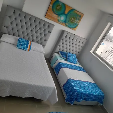 Apartamento Al-4 Frente Al Mar Con Balcon Aire Acondicionado Y Wifi