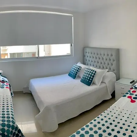 Apartamento Al-4 Frente Al Mar Con Balcon Aire Acondicionado Y Wifi
