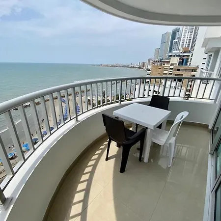 Apartamento Al-4 Frente Al Mar Con Balcon Aire Acondicionado Y Wifi