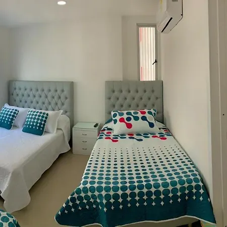Apartamento Apartamento Al-4 Frente Al Mar Con Balcon Aire Acondicionado Y Wifi Cartagena